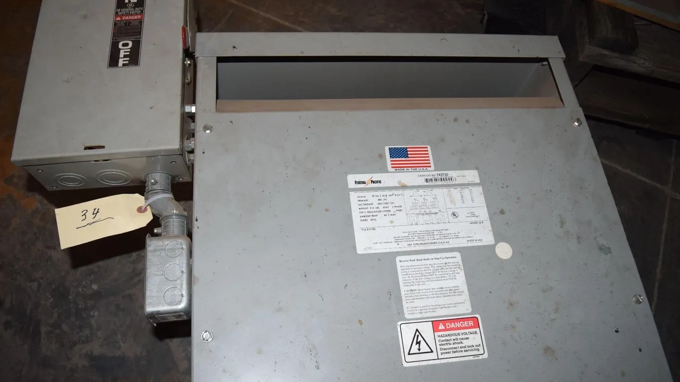 Federal Pacific Transformer
