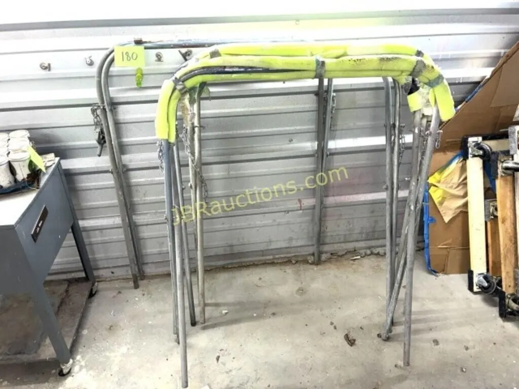 FOLDING MATERIAL STANDS