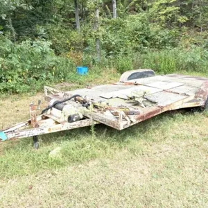 STEEL TRAILER 16' W WINCH -