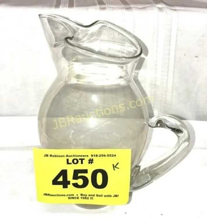 GLASS WATER PITCHER