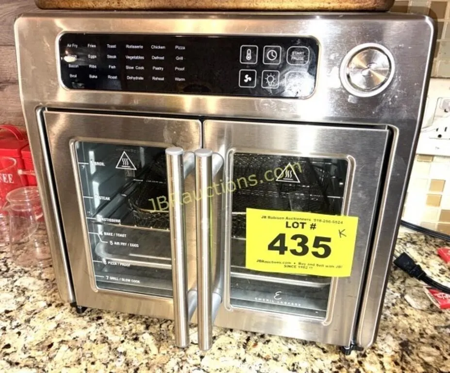 EMERIL LAGASSE FRENCH DOOR AIRFRIER OVEN