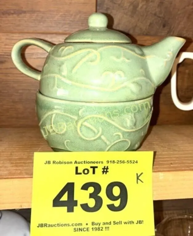 PURE ONE STACKING TEA POT AND CUP