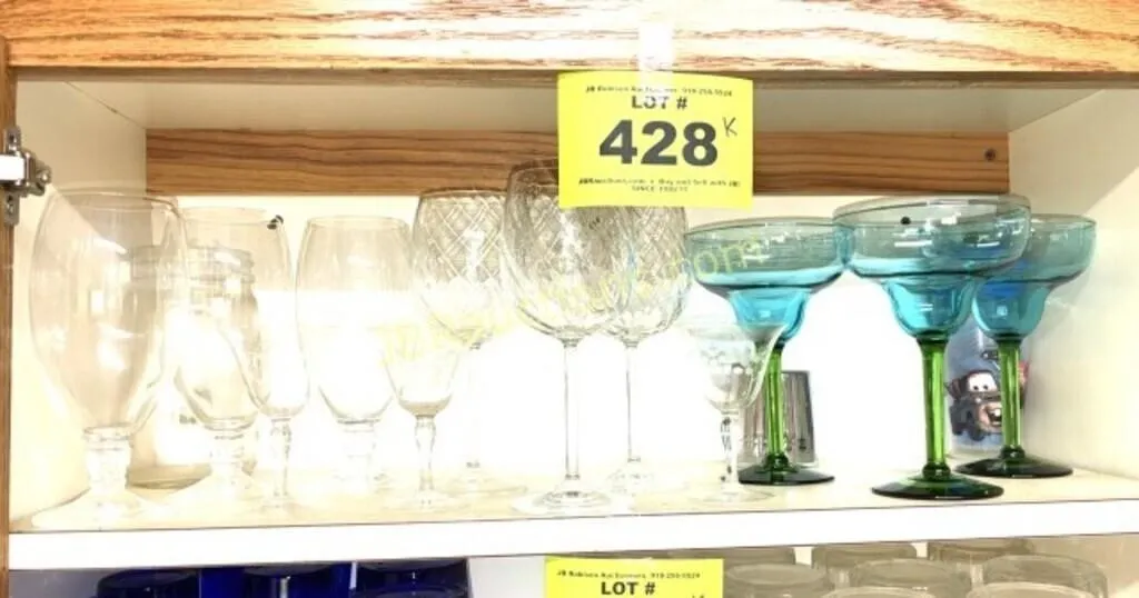 MARGARTIA AND WINE GLASSES