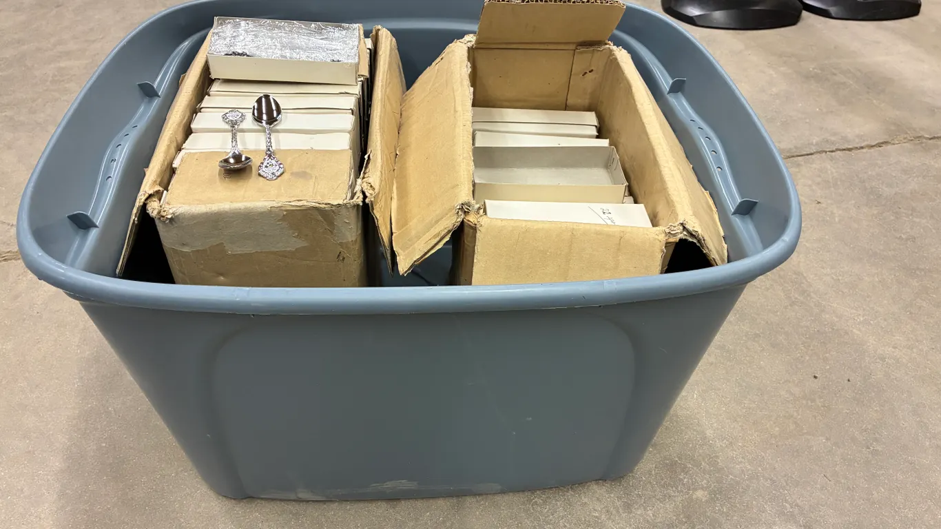 (2) Boxes of Decor and Spoons
