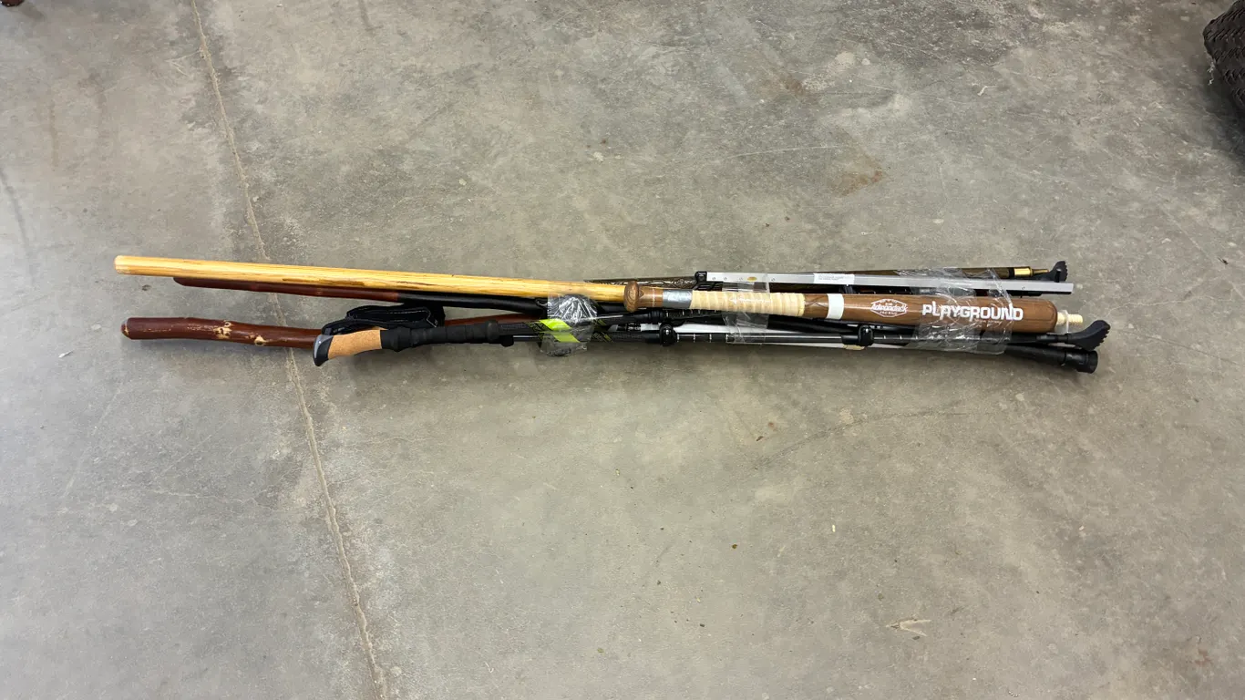 Walking Sticks and Bat
