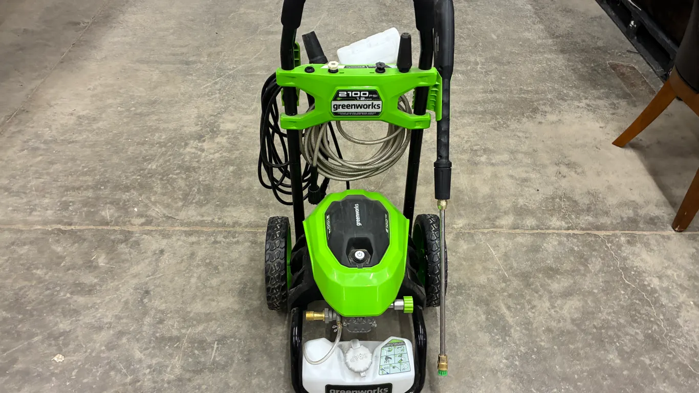 Green Works Pressure Washer