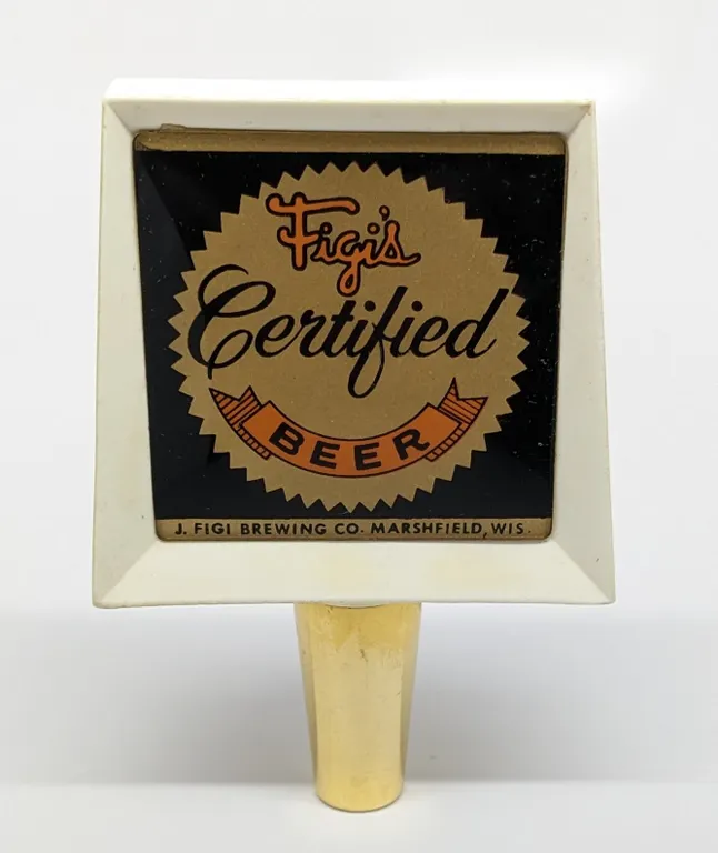TAP KNOB HANDLE FIGI'S CERTIFIED BEER MARSHFIELD WISCONSIN