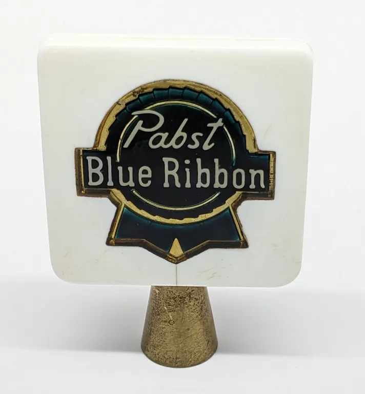 TAP KNOB HANDLE PABST BLUE RIBBON BEER