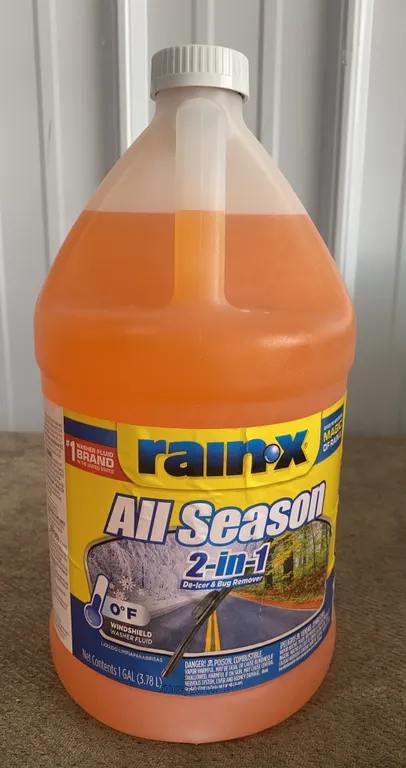 *NEW* Rain-X All Season 2-in-1 Windshield Wash, 1 Gallon