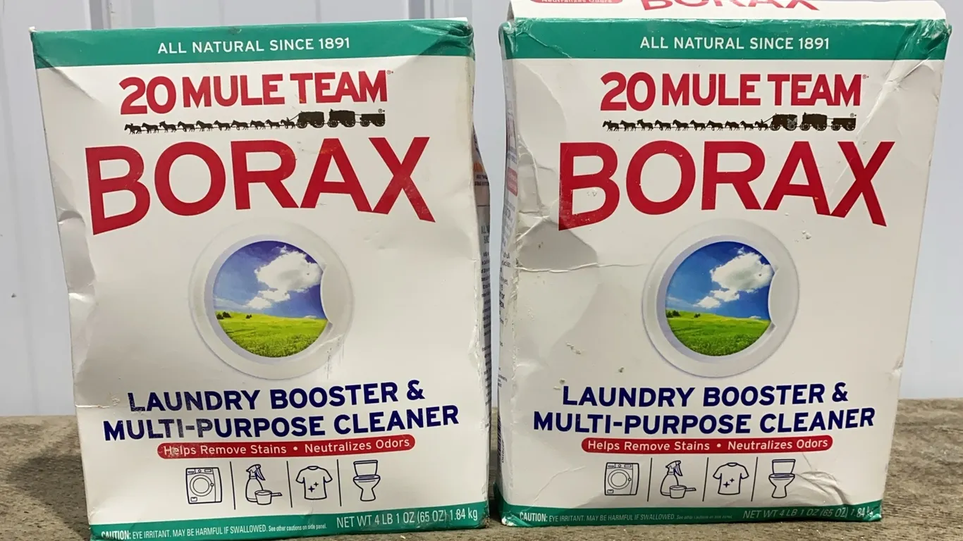 *NEW* 2 Borax Laundry Booster & Multi-Purpose Cleaner, 4 LB Each