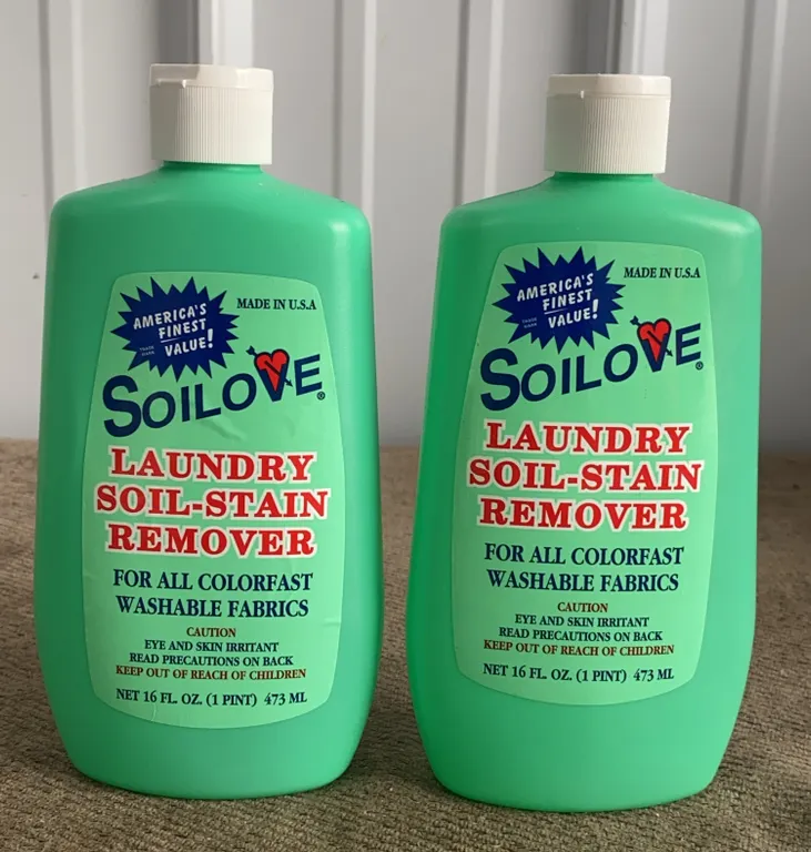 *NEW* 2 Soilove Laundry Soil-Stain Remover, 16 OZ Each