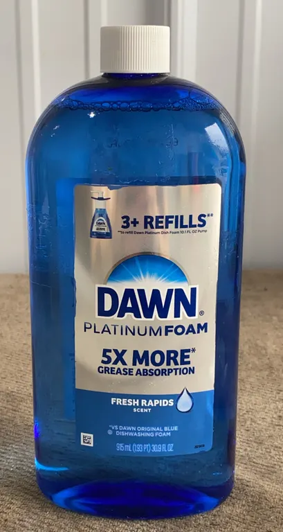 *NEW* Dawn Platinum Foam Fresh Rapids Dishwashing Soap, 30.9 OZ