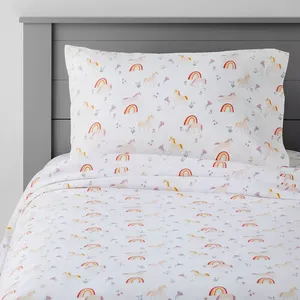 *NEW* Pillowfort Full Unicorn Cotton Kids' Sheet Set
