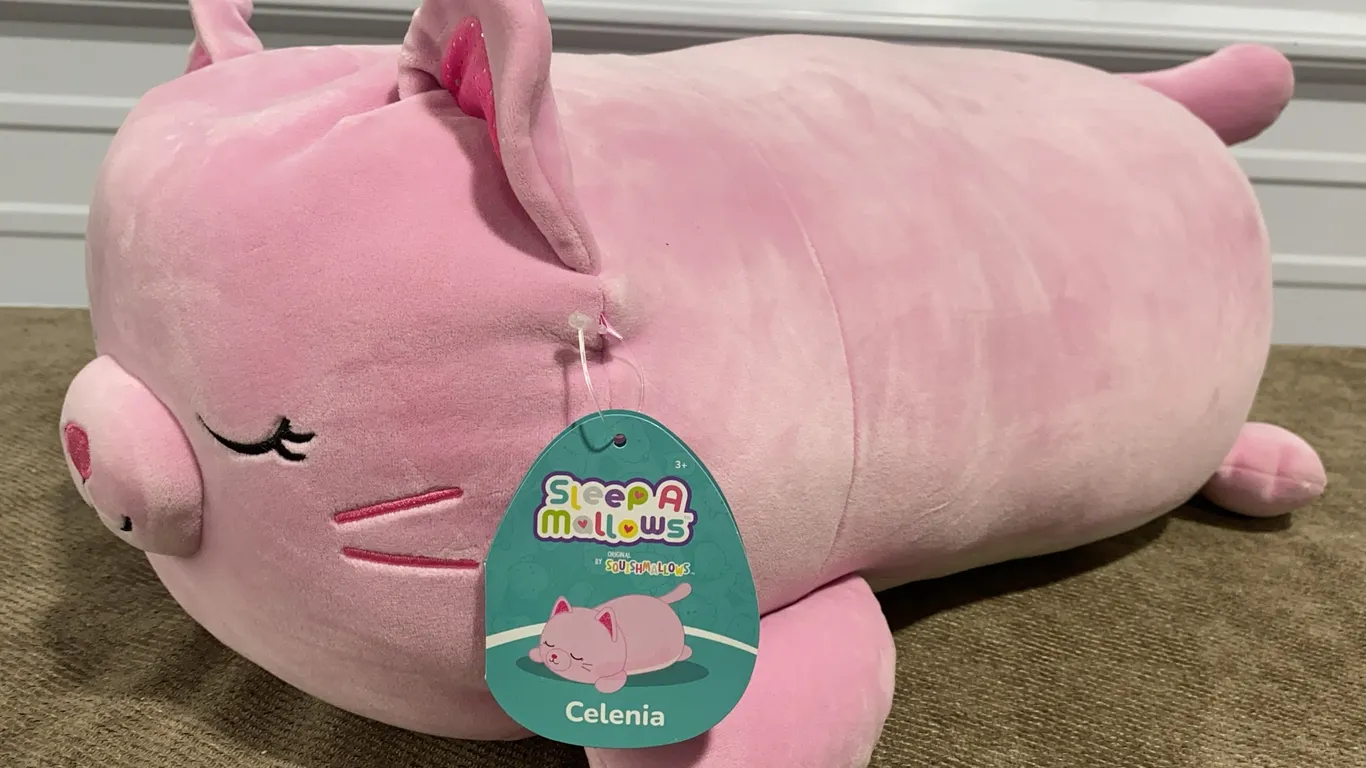 *NEW* Squishmallows 18" Pink Cat Squishmallows Plush
