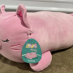 *NEW* Squishmallows 18" Pink Cat Squishmallows Plush