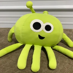 *APPEARS NEW* Pillowfort Green Alien 3lb Weighted Plush