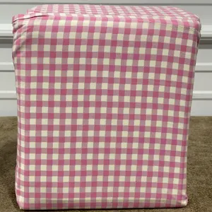 *NEW* Pillowfort Queen Gingham Kids' Cotton Sheet Set