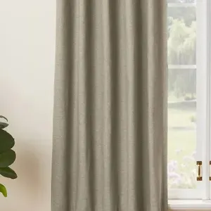 **APPEARS NEW** Pillowfort 63" Blackout Chambray Cotton Kids' Panel - Green