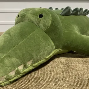 **APPEARS NEW** Pillowfort Alligator Weighted Plush Kids' Throw Pillow - Green
