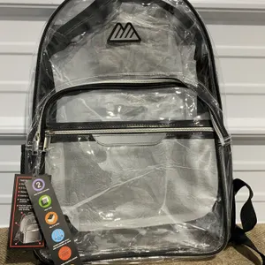 **NEW** Summit Ridge Clear Waterproof Heavy Duty Stadium Approved Backpack