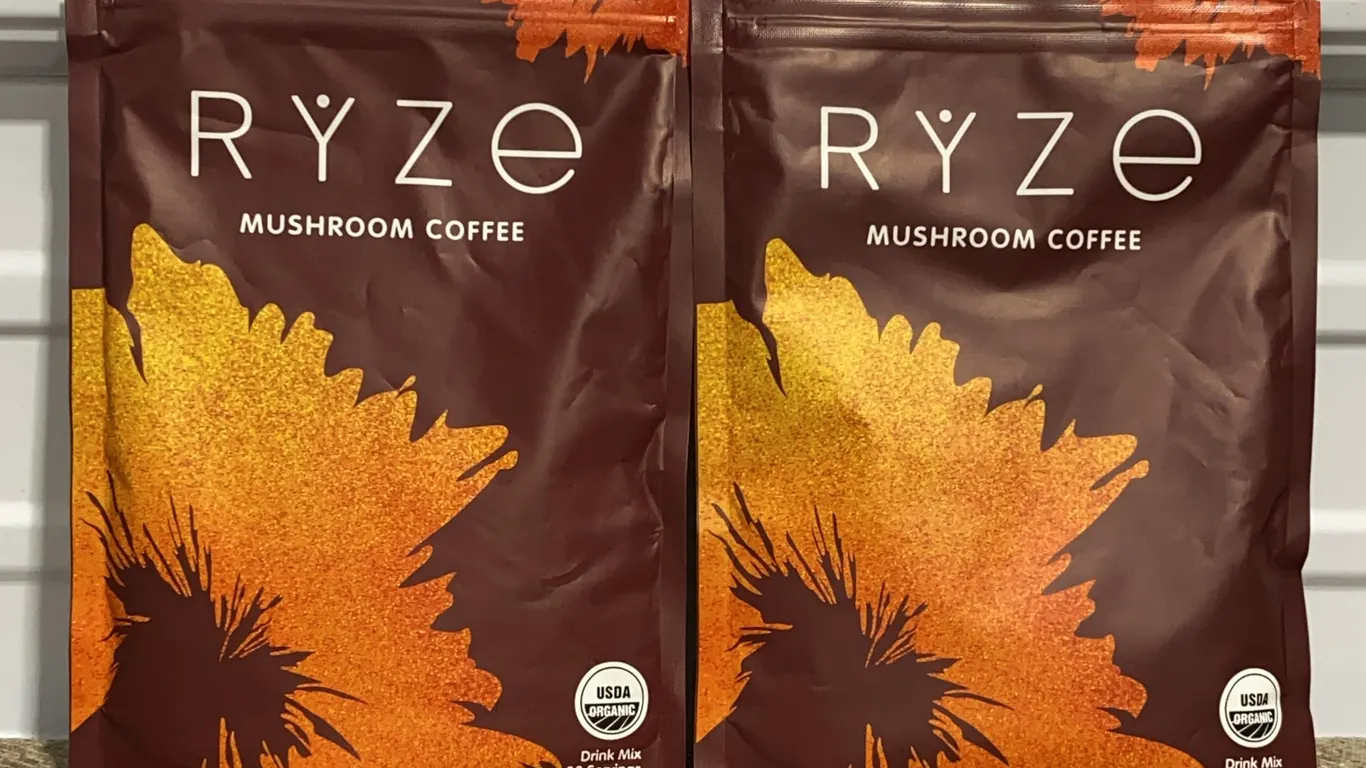 **NEW** Ryze Mushroom Coffee 2 Bags - Best By 6/2027