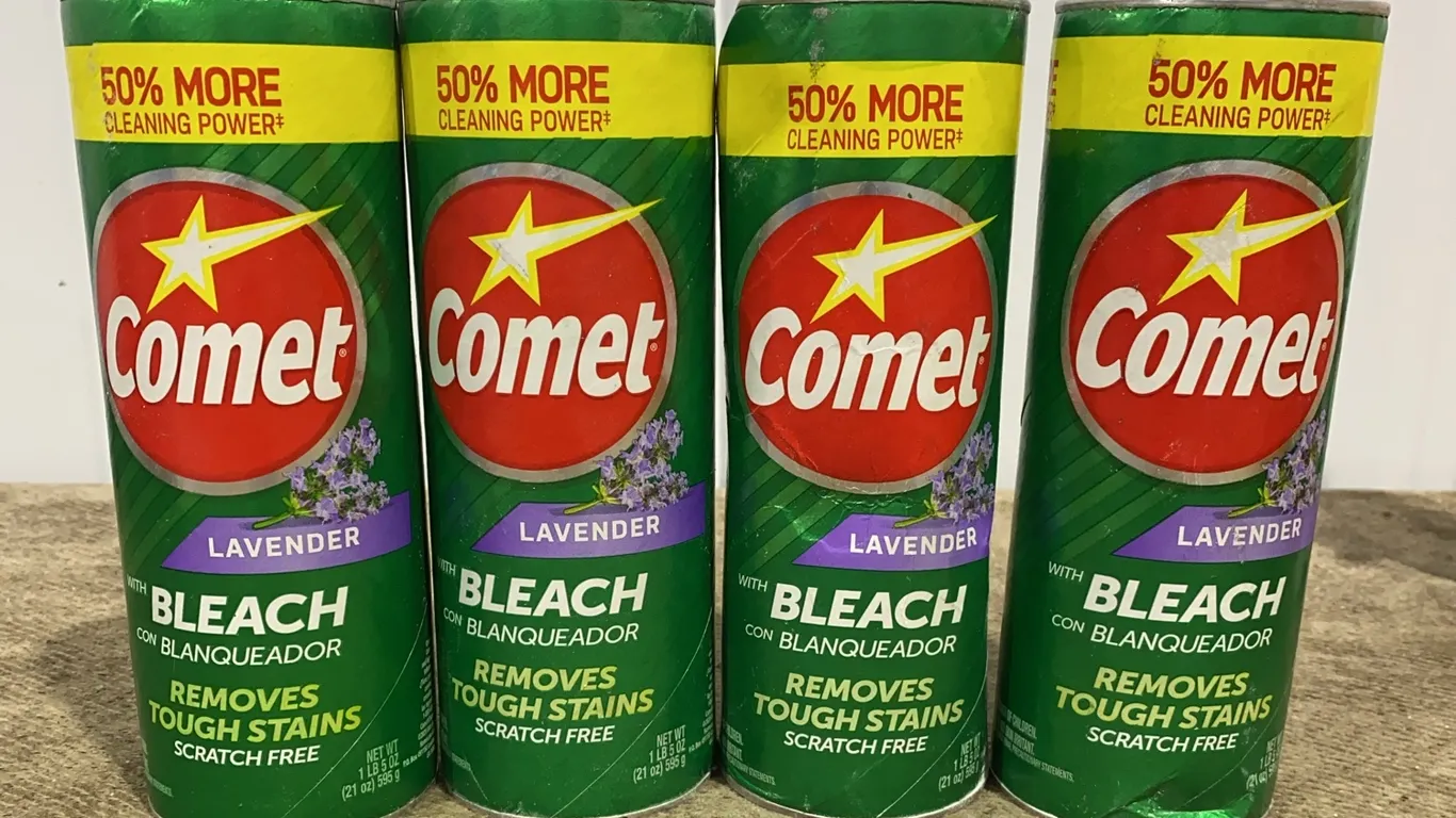 *NEW* 4 Comet w/ Bleach, Lavender Scent, 21 OZ Each