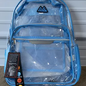 **NEW** Summit Ridge Clear Waterproof Heavy Duty Stadium Approved Backpack