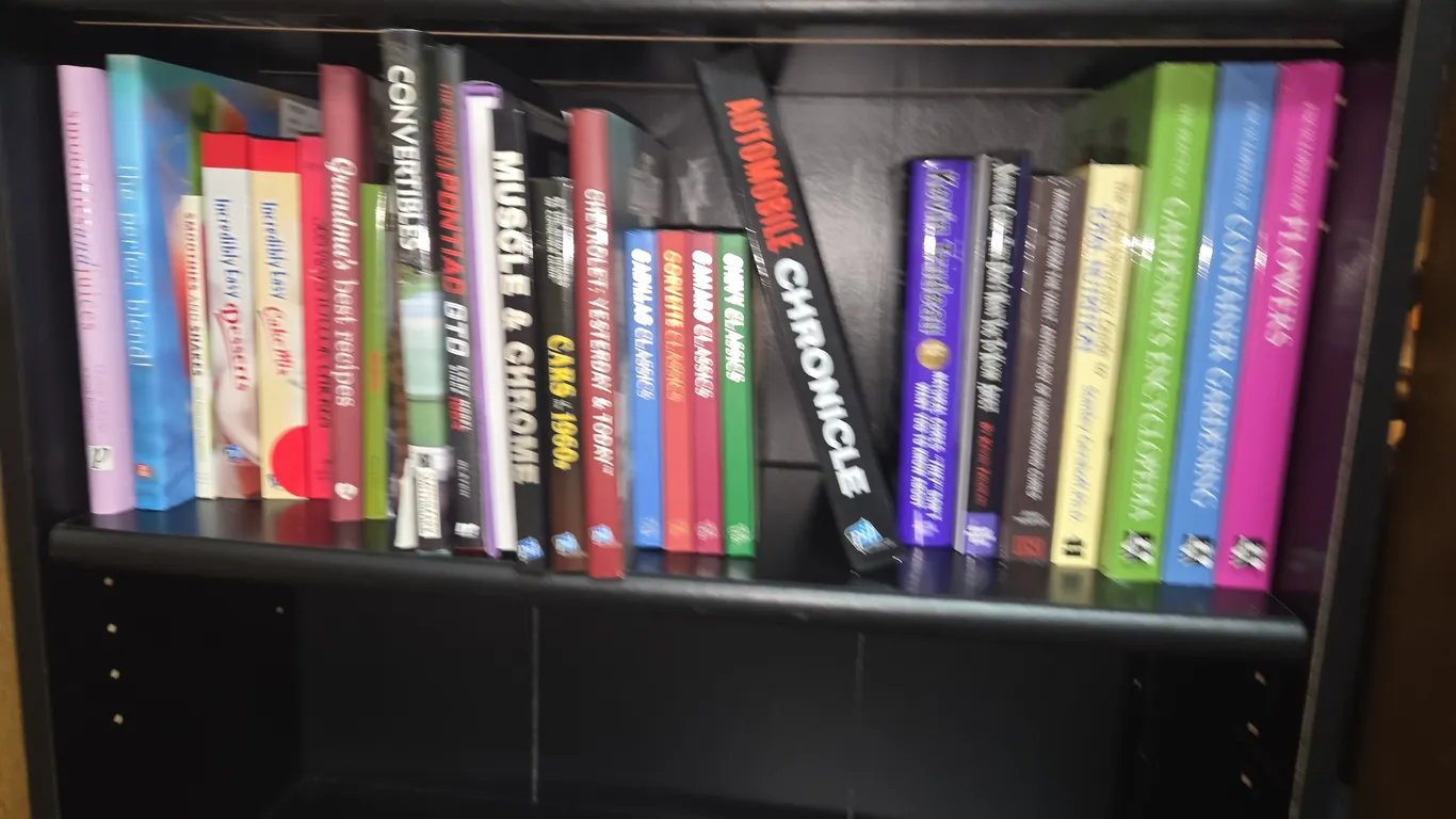 Large lot of books