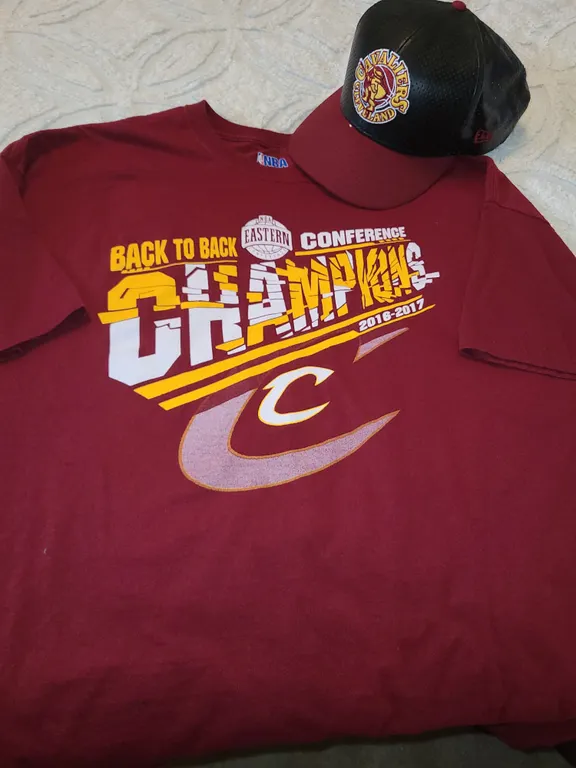 Cavaliers leather hat and shirt