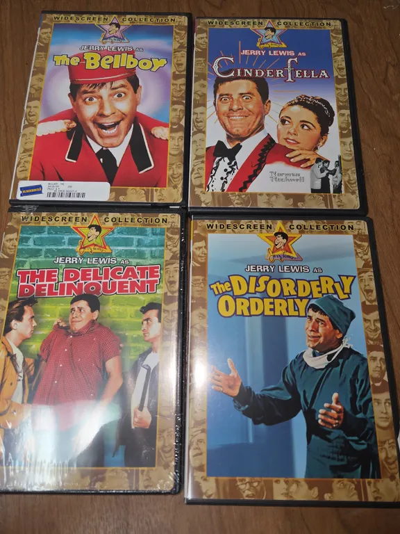 Widescreen collection of Cinderfella, the Bellboy BRAND NEW
