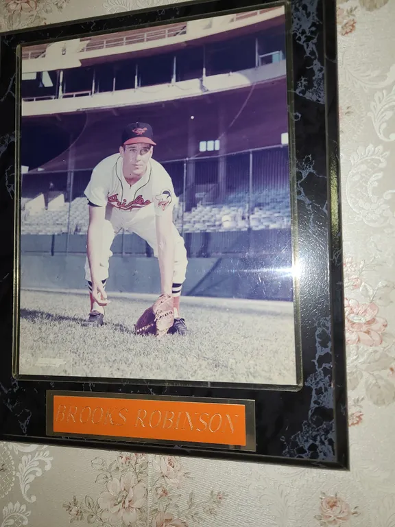 Brooks Robinson Baltimore Orioles framed photo