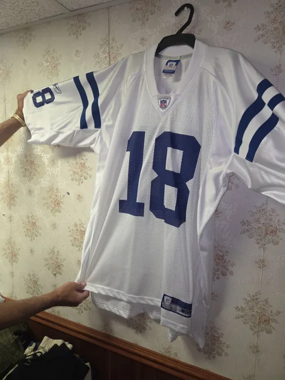 MANNING JERSEY. COLTS XL