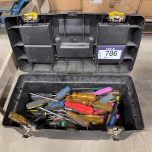 Tool Box of Asst. Screwdrivers