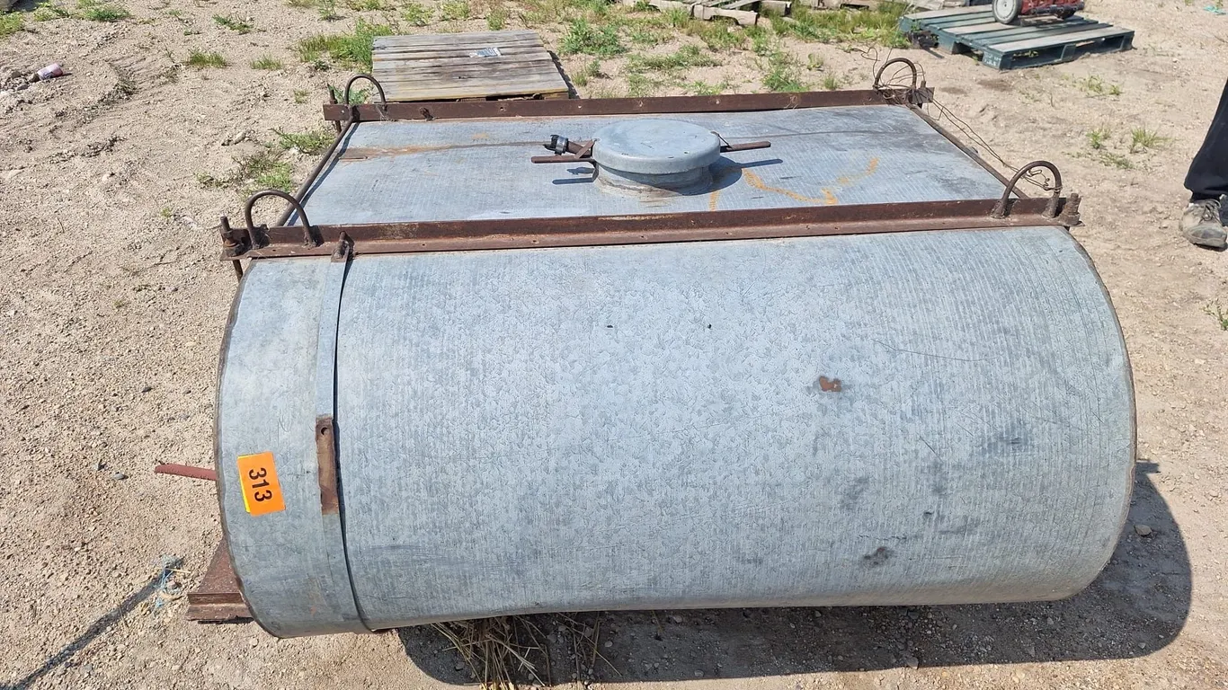 Galvanized water trough
