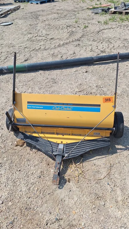 39" Cub Cadet lawn sweeper