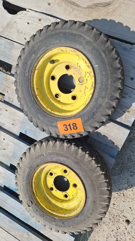 John Deer tires ( Good condition) Size 4.80/4.00-8