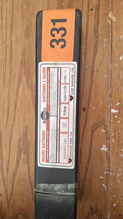 1 Pack of welding rods. Size in picture