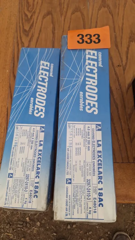 3 packs of welding rods. Size in picture