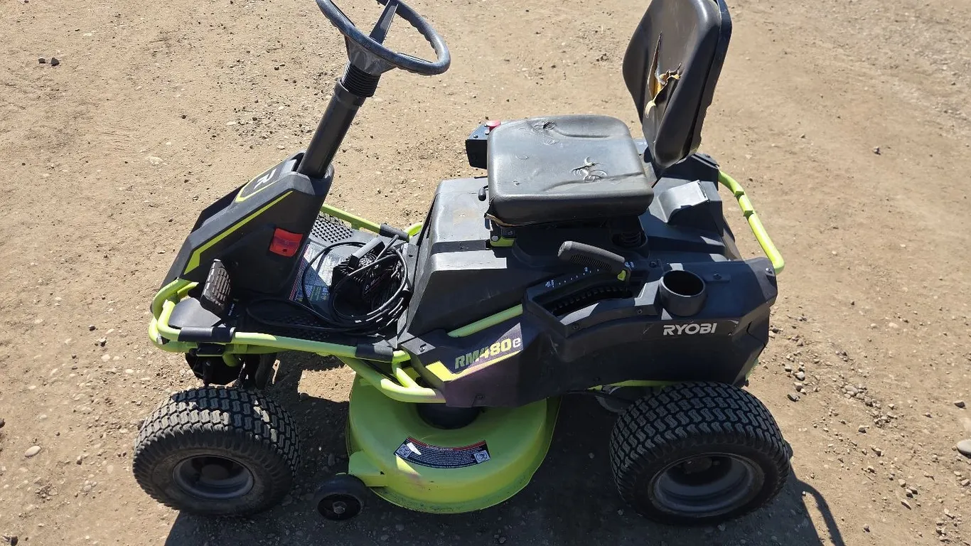 Ryobi Ride-On Electric Mower