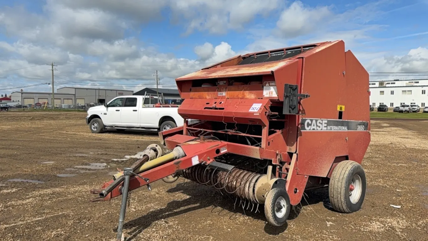 CASE 3650 RD BALER - s/n 0100011U001864 - MANUAL & MONITOR IN OFFICE