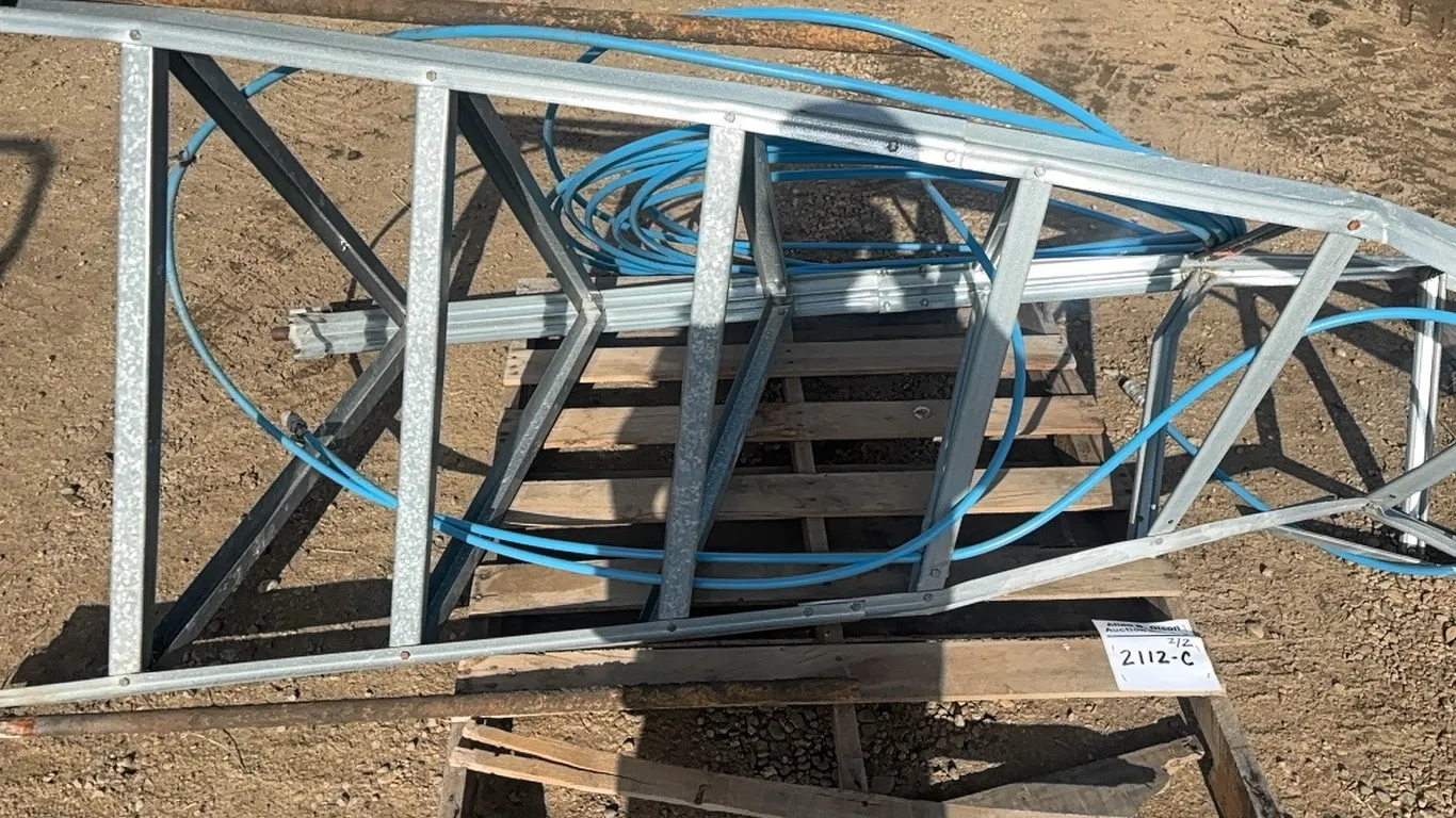 KOENDERS GALVANIZED WINDMILL POND AERATOR - MANUAL IN OFFICE