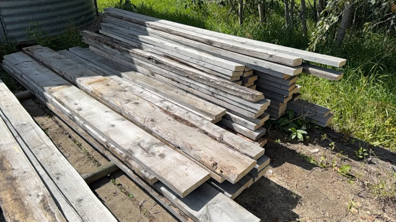 2x10 and 2x6 Heavy Rough Cut Lumber