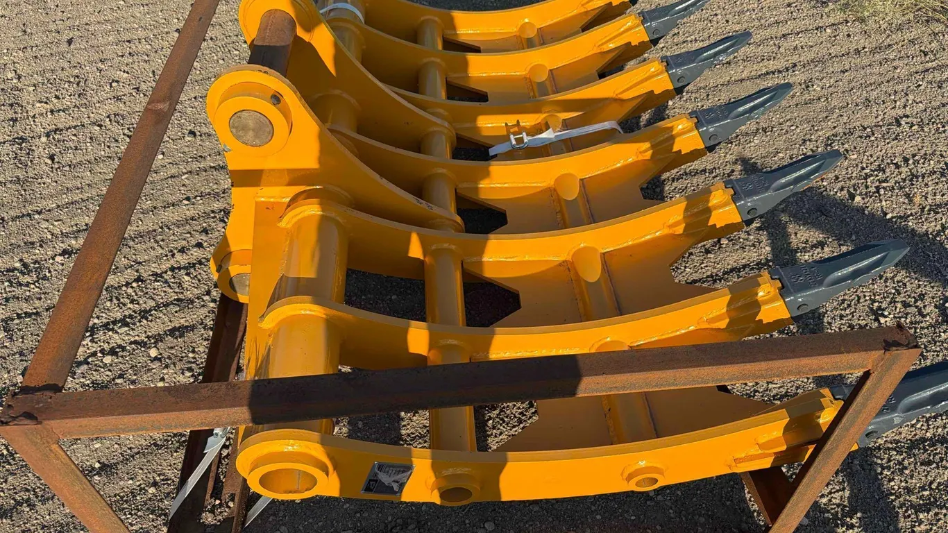 Excavator Root Rake