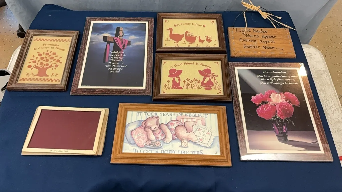 Framed decor