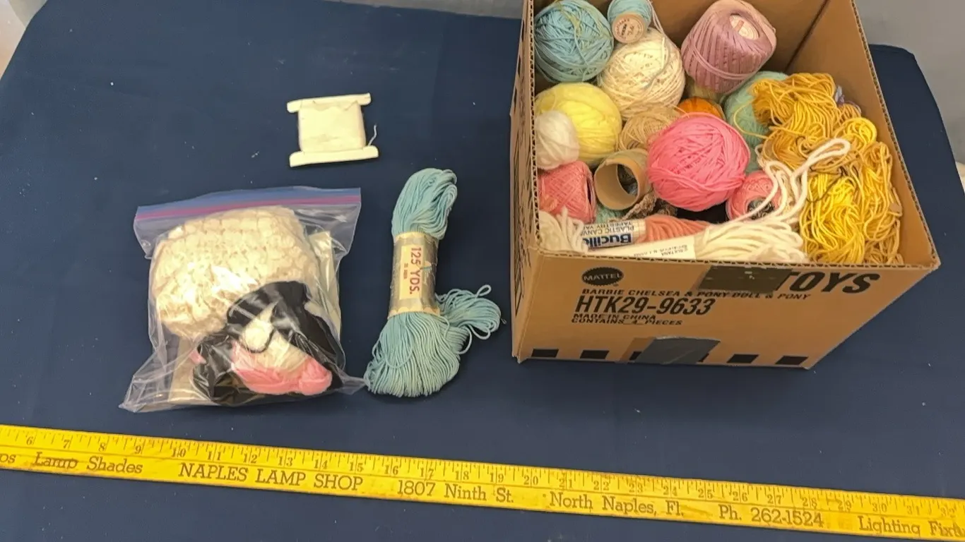 Embroidery string