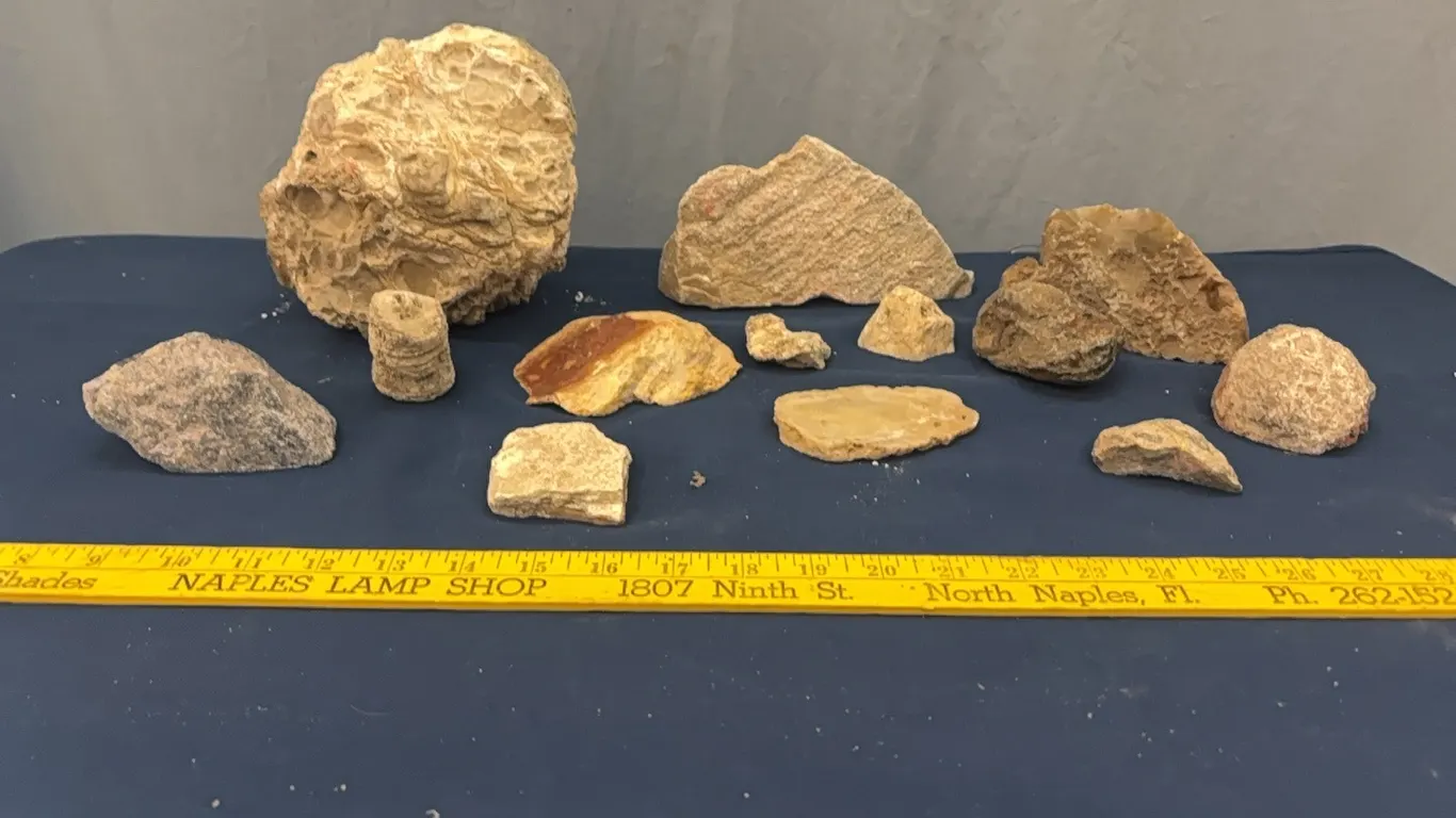 Cut rocks