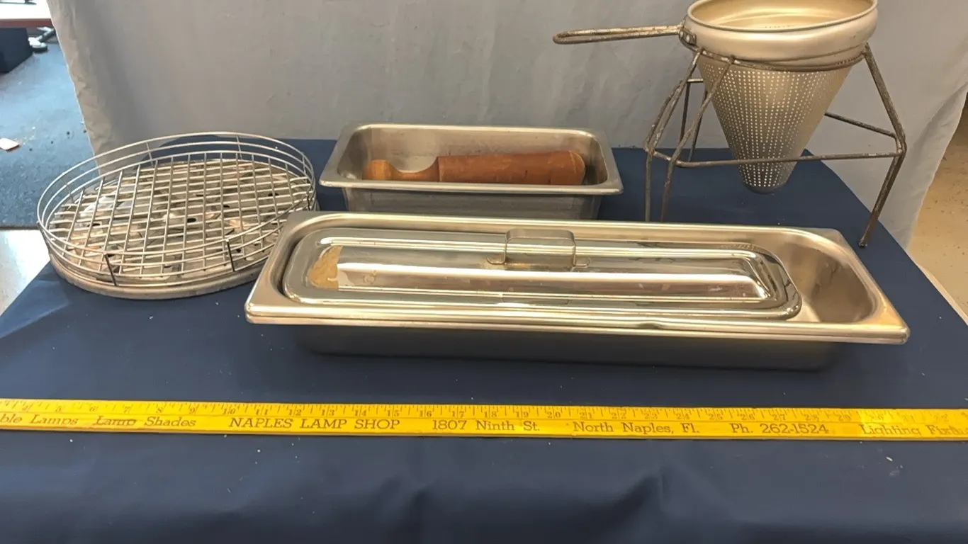 Canning and trays