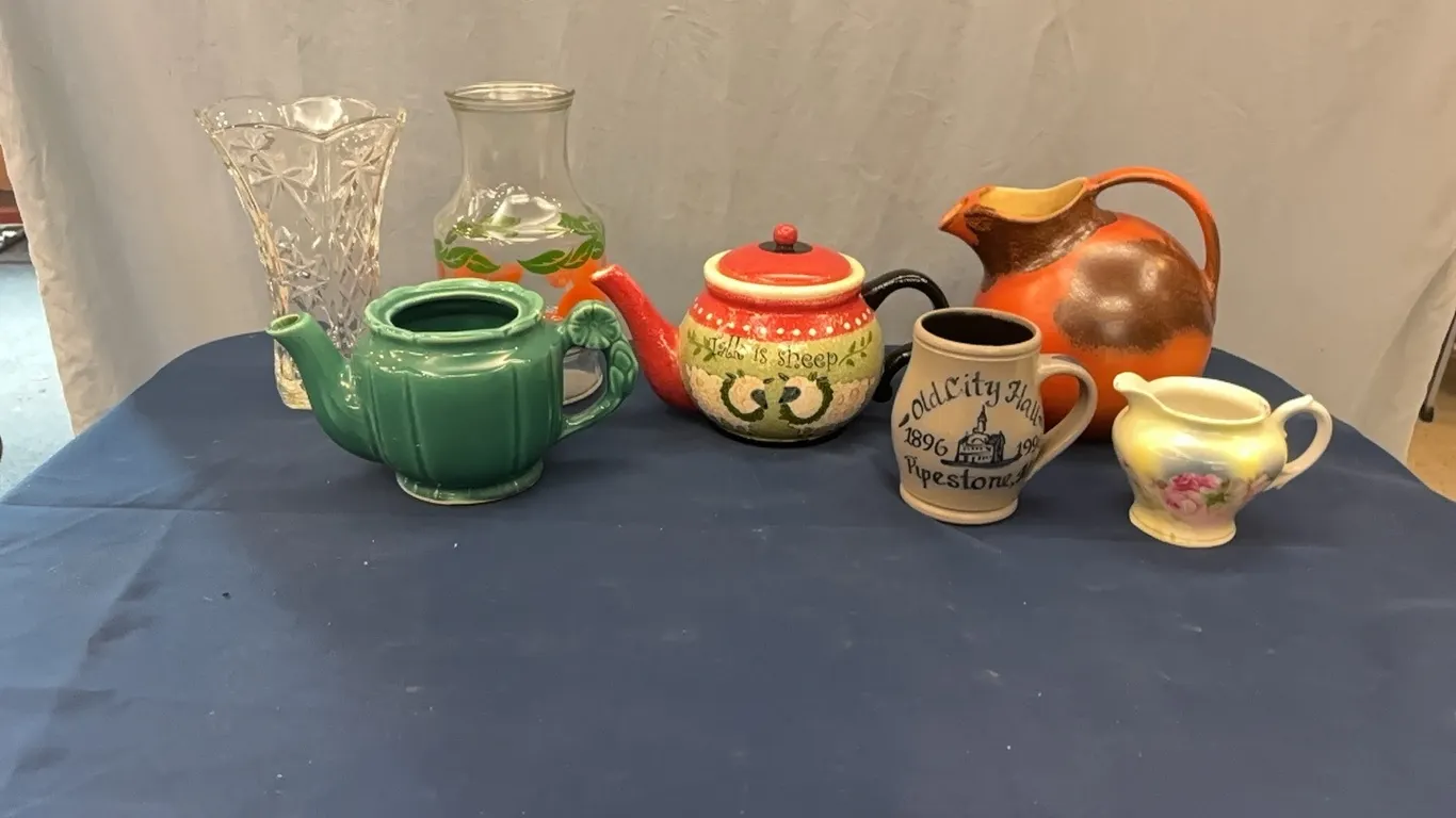Pitchers and vases