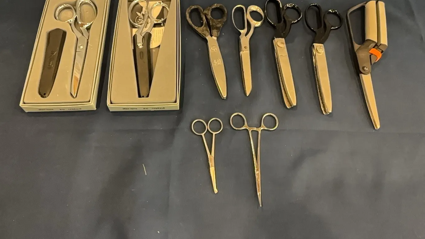 Scissors and pliers