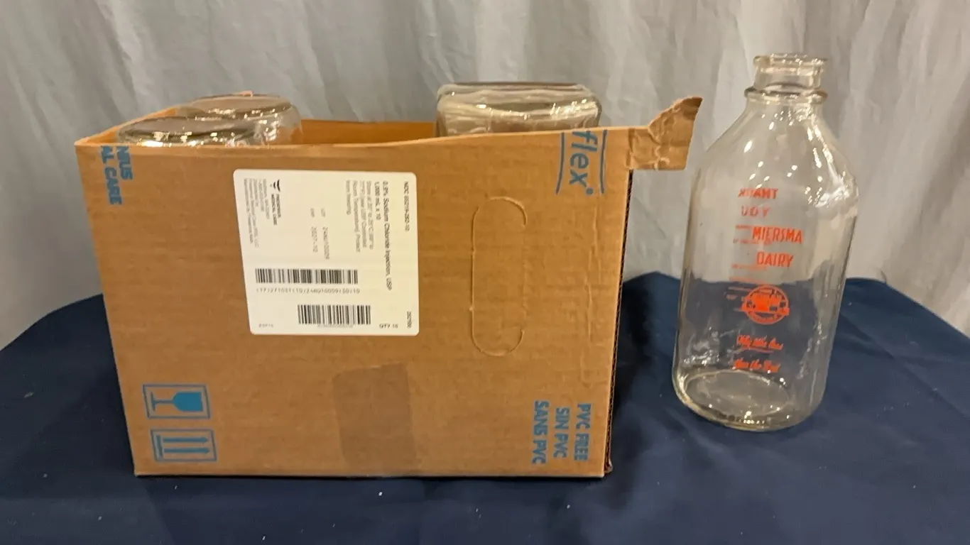 Glass jars